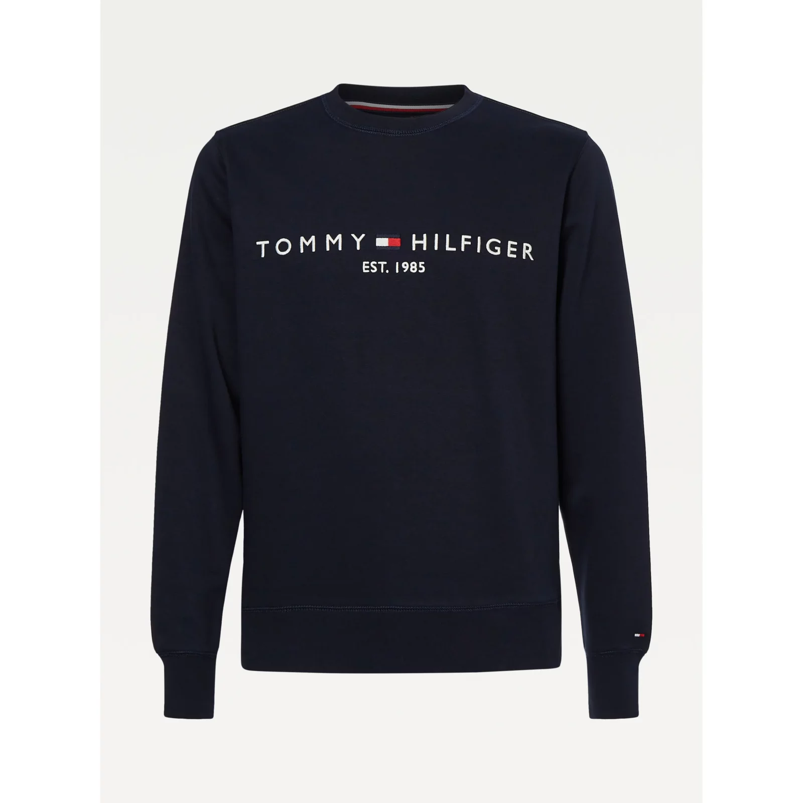 tommy hilfiger miesten tummansininen collegepaita