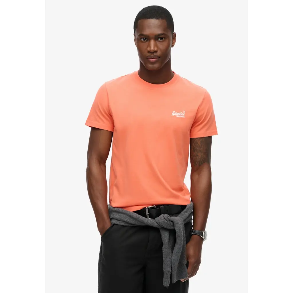 Superdry_puuvillainen-miesten-korallin-oranssi-t-paita