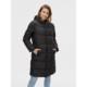 Pieces naisten muhkea musta pcbee long puffer toppatakki