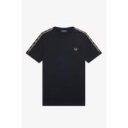 Fred-perry_contrast-tape-ringer-t-shirt_musta-kulta_M4613_R23