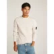 Calvin-Klein_miesten-vaalea-trikoopaita_vhiekka_waffle-tee-ls_WI2025_PDH_J30J323485PDH