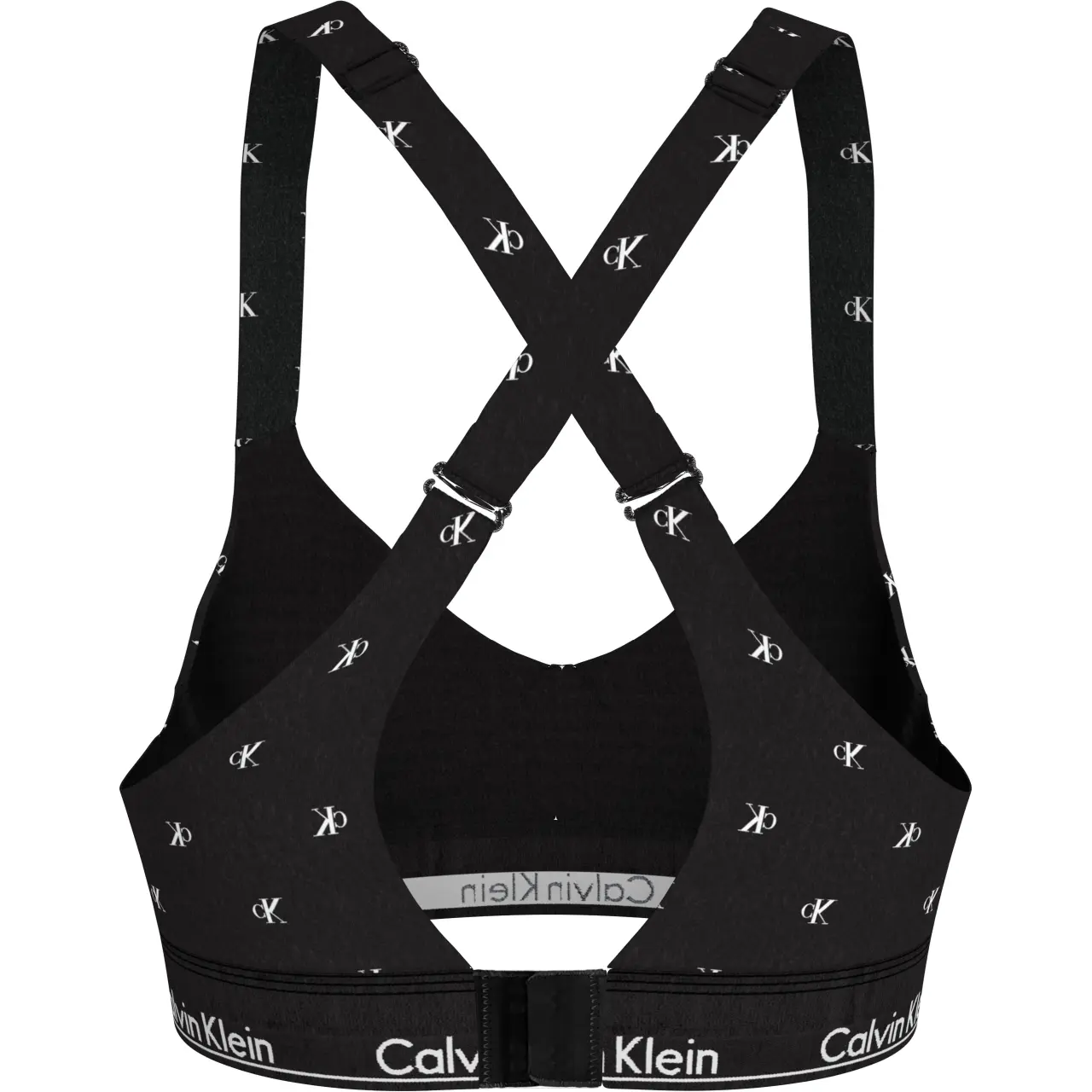 calvin klein musta-valkoiset braletteliivit