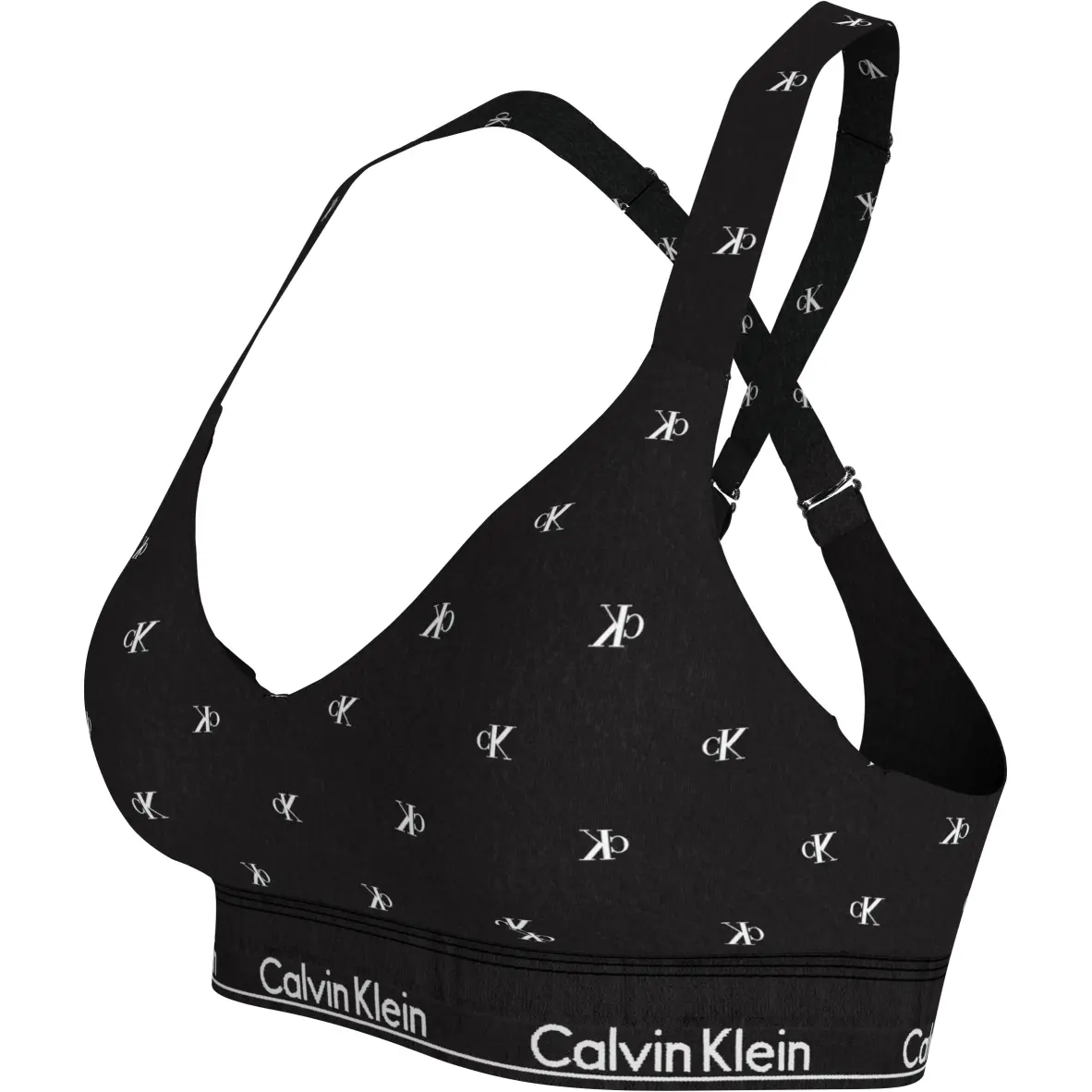 calvin klein musta-valkoiset braletteliivit