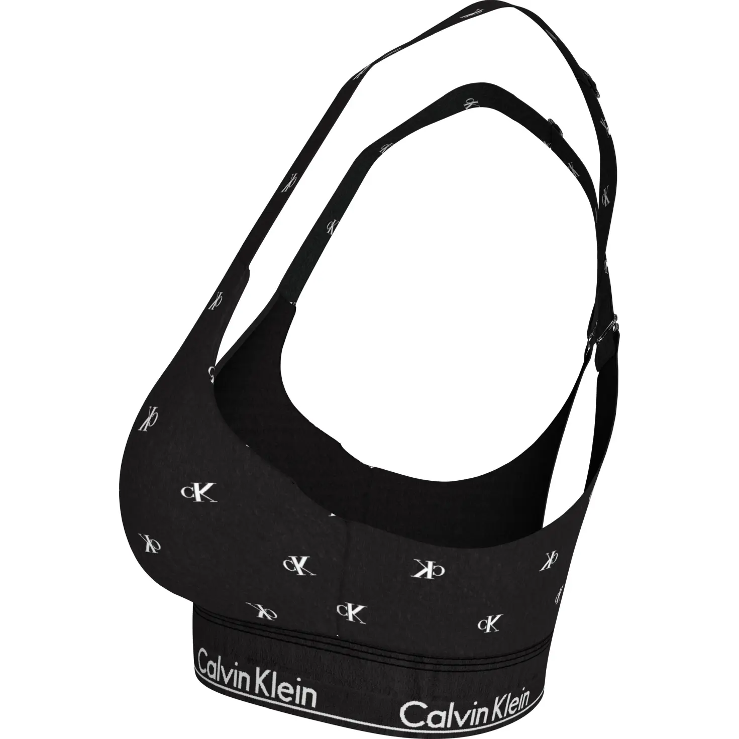 calvin klein musta-valkoiset braletteliivit