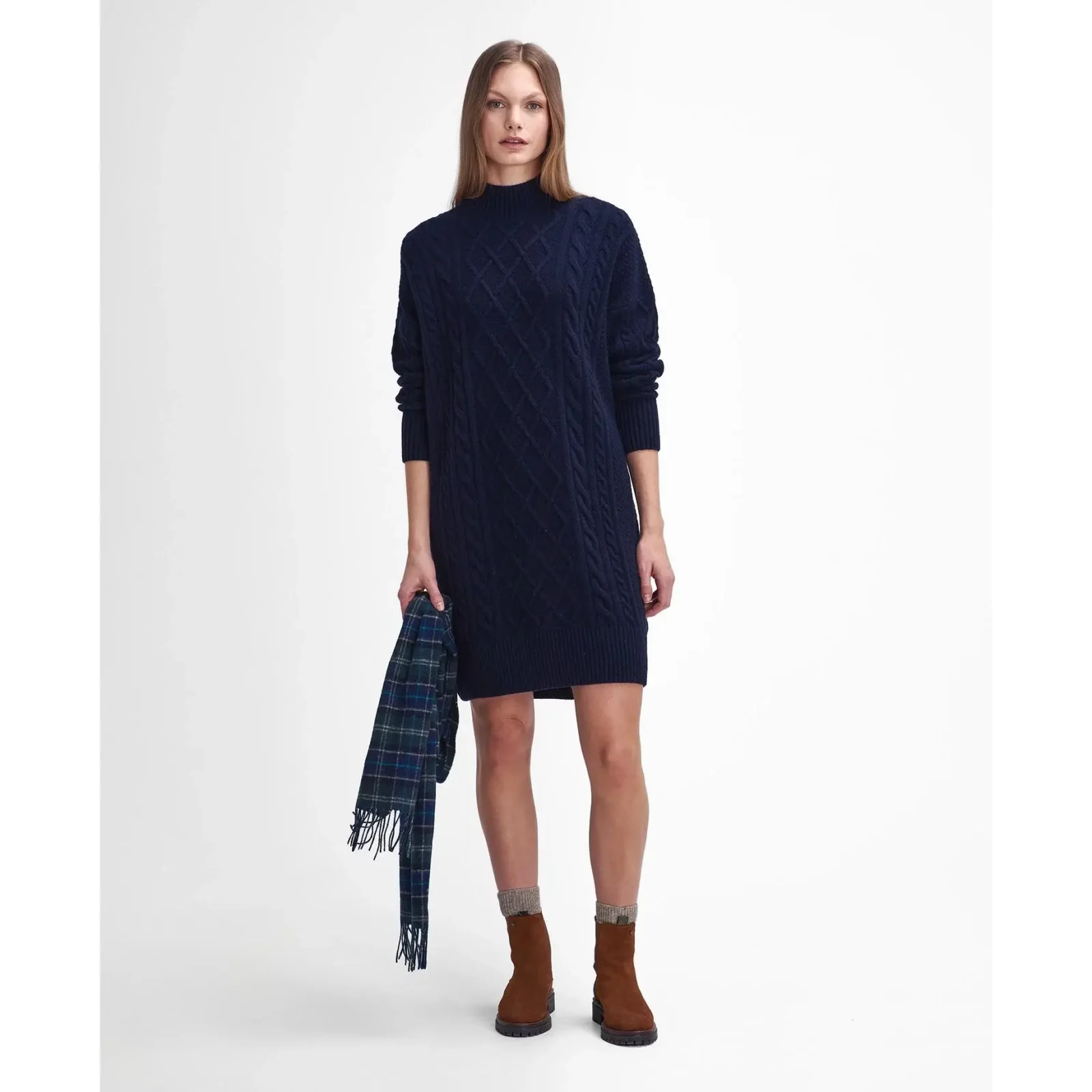 Barbour_naisten-tummansininen-neulemekko_LDR0833NY73_CLARENCE-DRESS_tummasininen