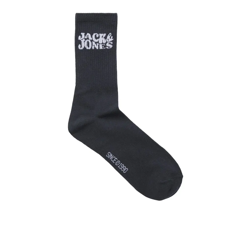 JACKJONES_miesten-3-kappaleen-sukkapakkaus_elton-tennis-socks-3-pack_valko-musta_12266923