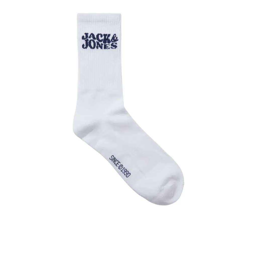 JACKJONES_miesten-3-kappaleen-sukkapakkaus_elton-tennis-socks-3-pack_valko-musta_12266923