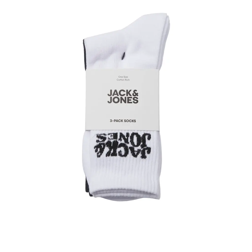 JACKJONES_miesten-3-kappaleen-sukkapakkaus_elton-tennis-socks-3-pack_valko-musta_12266923