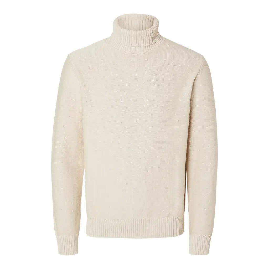 SELECTED_miesten-luonnonvalkoinen-puuvilla-neulepoolo_axel-knit-roll-neck_16086644