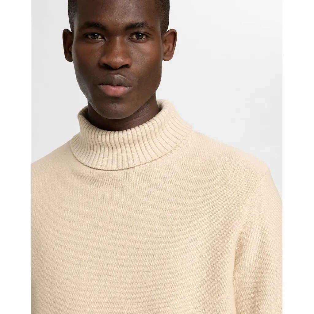 SELECTED_miesten-luonnonvalkoinen-puuvilla-neulepoolo_axel-knit-roll-neck_16086644