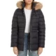 Tommy-Hilfiger_naisten-musta-lyhyt-vartalonmyotainen-untuvatakki_tyra-down-jacket_musta