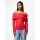 PIECES_naisten-punainen-offshoulder-neule_riko-offshoulder-neule_punainen¨_3_17153014