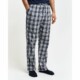 Gant_miesten sinivalkoruudulliset flanellihousut_flannel pant_902449206_433