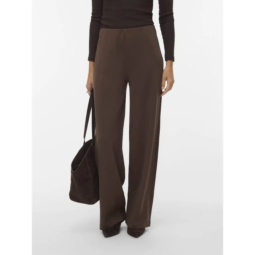 VERO-MODA-naisten-ruskeat-joustavat-suorat-housut