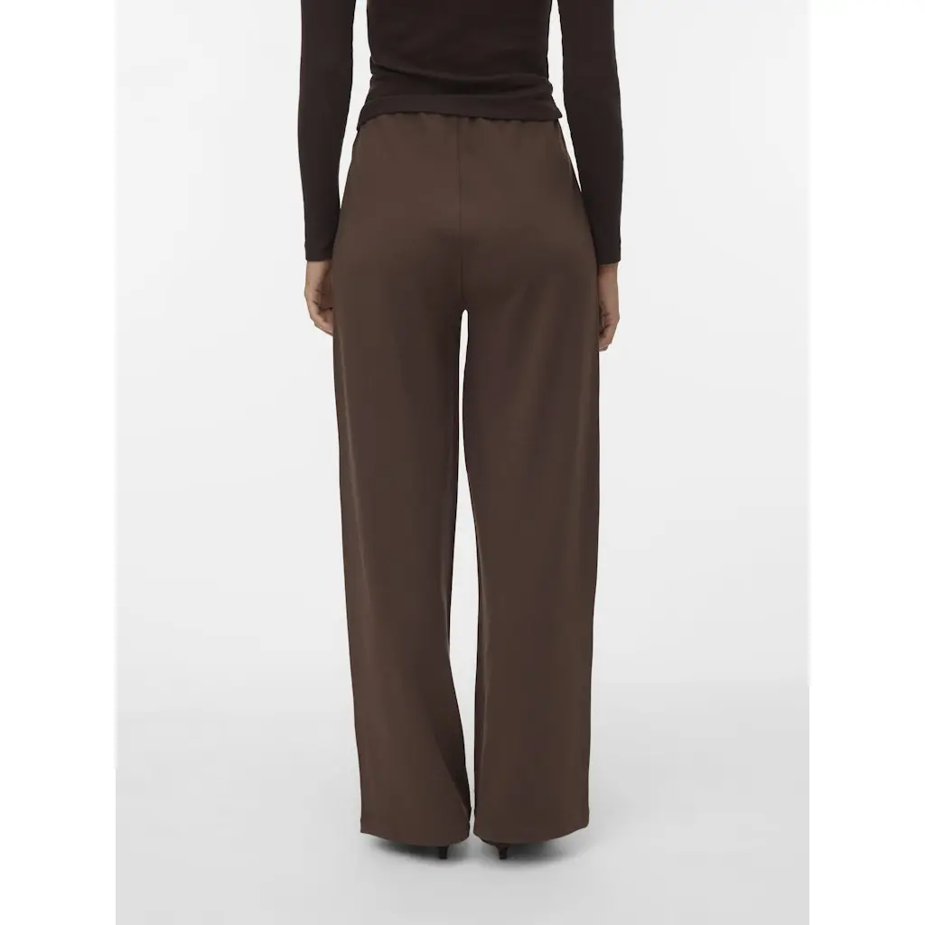 VERO-MODA-naisten-ruskeat-joustavat-suorat-housut