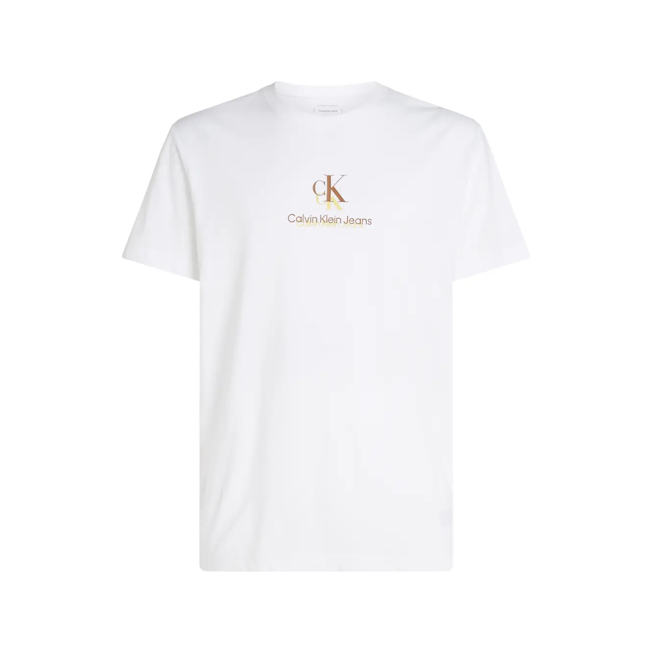 Calvin-Klein_valkoinen miesten t-paita logolla_shadow logo tee_valkoinen_YAF_J30J327469YAF (1)