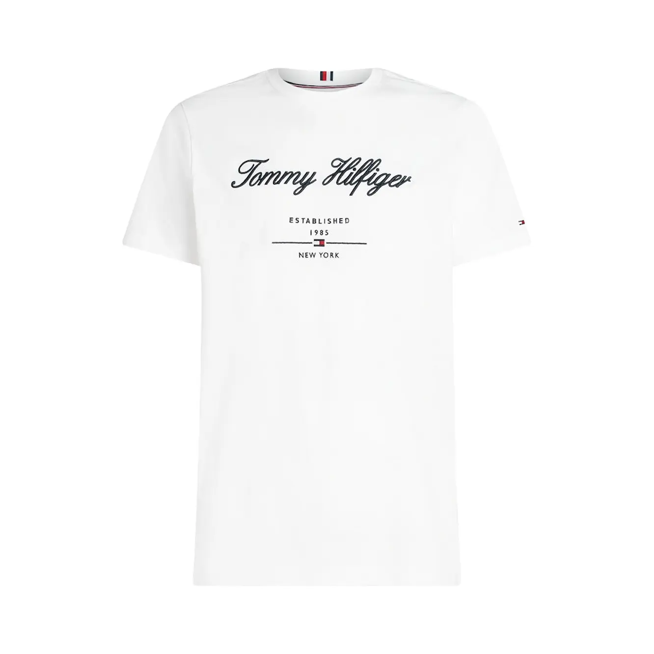 Tommy-Hilfiger_miesten-valkoinen-t-paita-logotekstilla_script-logo-tee_valkoinen__SP2025_YBR_MW0MW33691YBR-2.webp