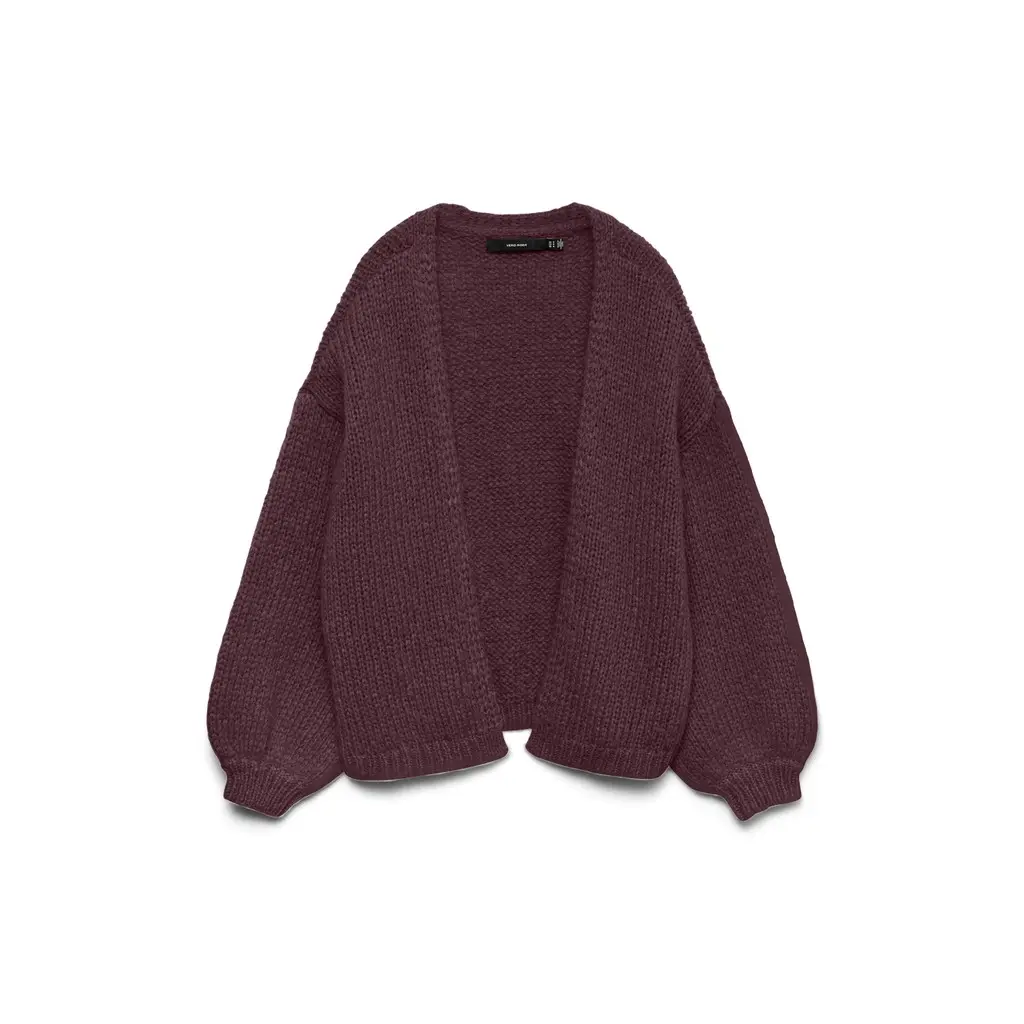 VERO-MODA-viininpunainen-pehmea-oversize-avoneuletakki