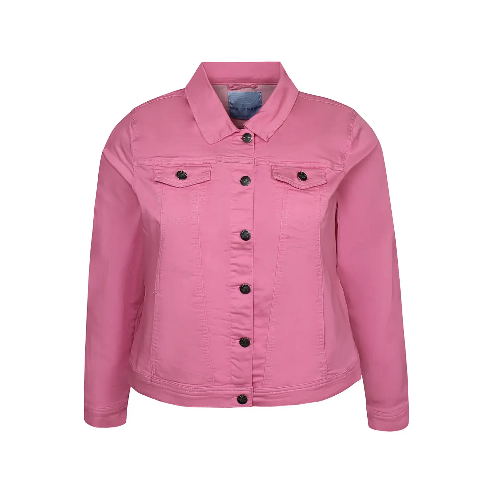 Zhenzi_naisten-pinkki-farkkutakki-pluskoossa_