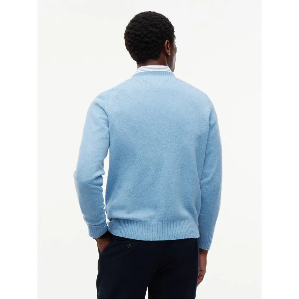 Tommy-Hilfiger-miesten-taivaan-sininen-lampaanvilla-neule
