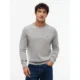 Tommy-Hilfiger-miesten-vaaleanharmaa-lampaanvilla-neule