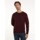 Tommy-Hilfiger-miesten-viininpunainen-lampaanvilla-neule