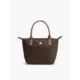Tommy-Hilfiger-naisten-tummanruskea-nailon-laukku