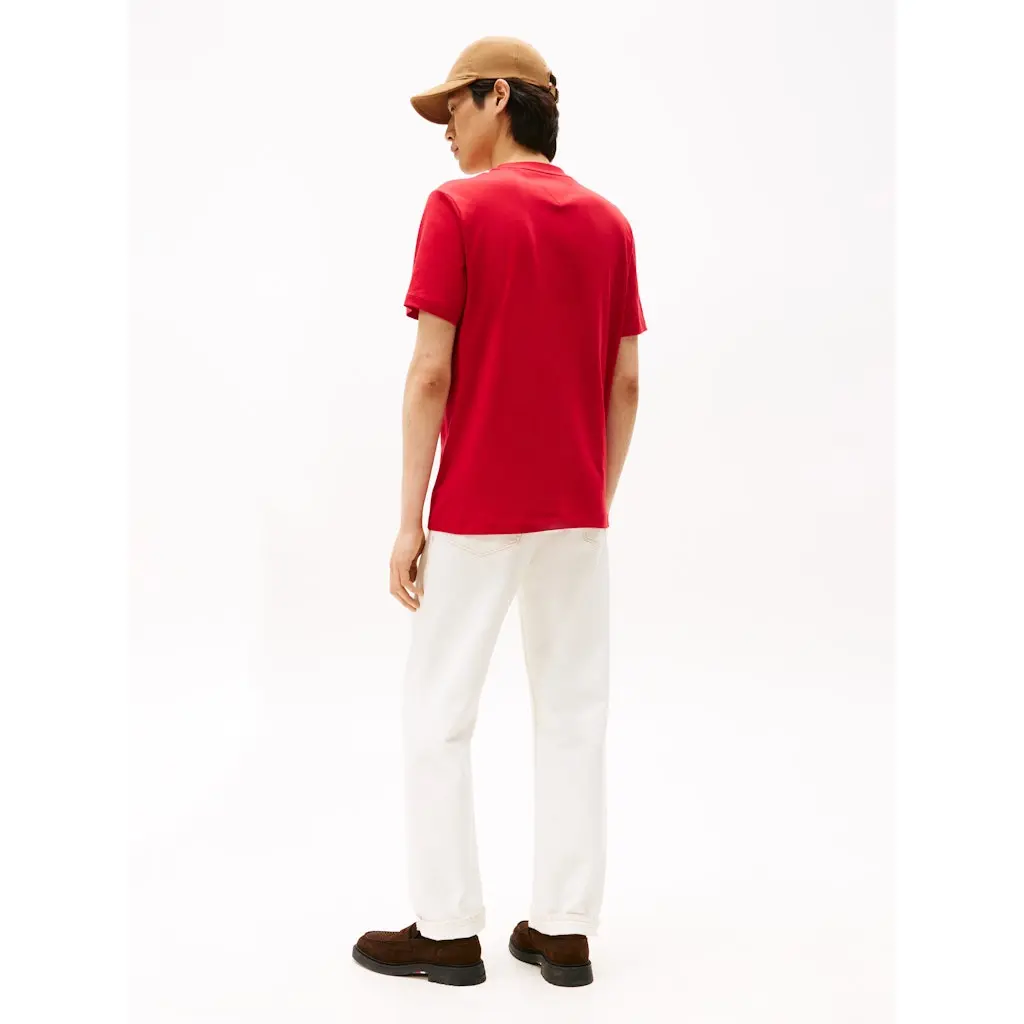 Tommy-Hilfiger_miesten-punainen-logot-paita_FA2025