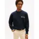 Tommy-Hilfiger_miesten-tummansininen-collegepaita-logolla