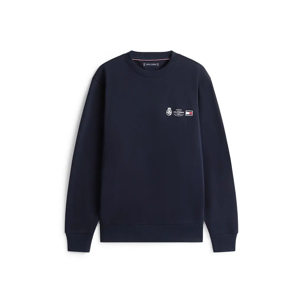 Tommy-Hilfiger_miesten-tummansininen-collegepaita-logolla
