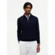Tommy-Hilfiger-miesten-tummansininen-kauluksellinen-neule-puolivetoketjulla