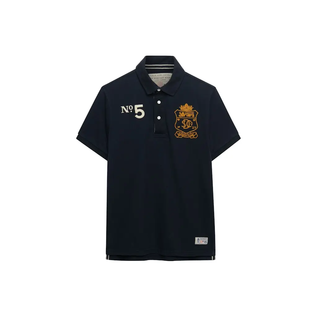 Superdry_miesten-tummansinein-pikeepaita-brodeerauksella