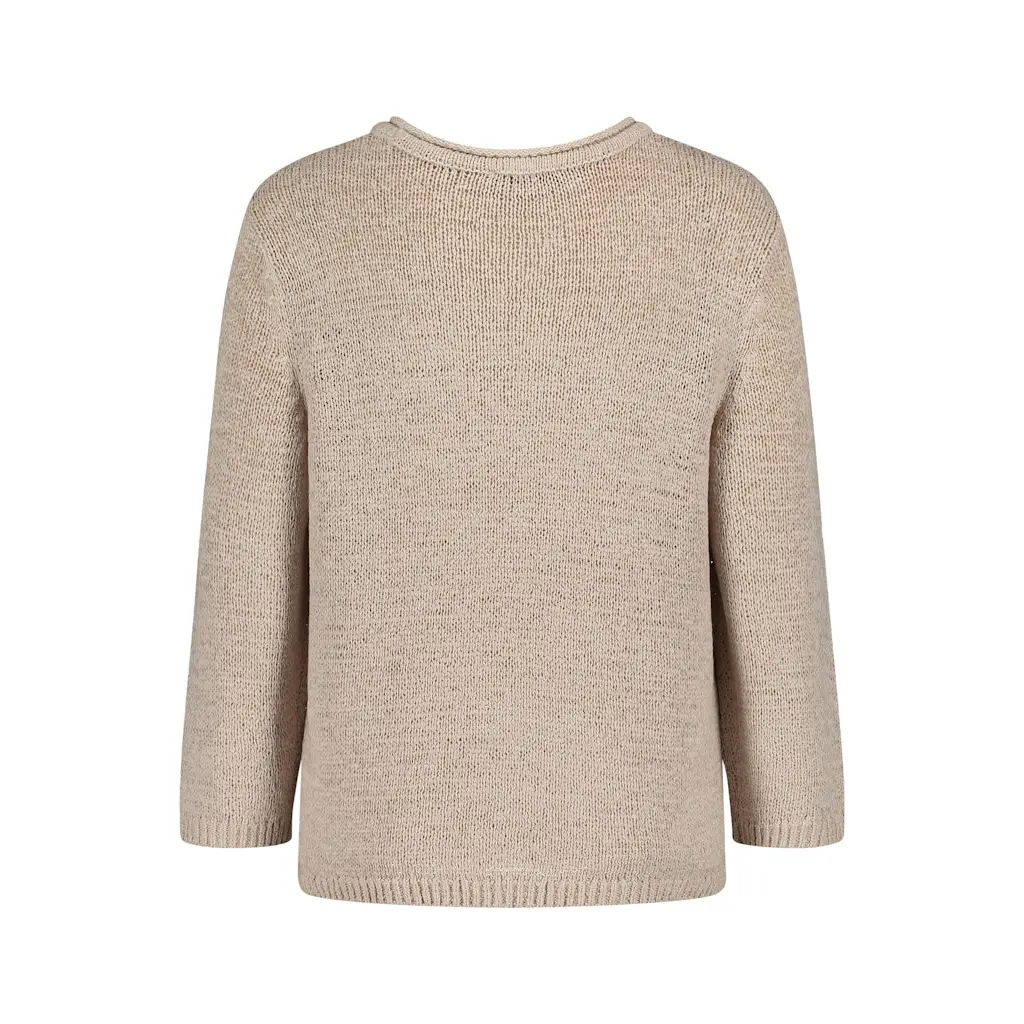 BETTY-BARCLAY_naisten-beige-lyhythihainen-neule