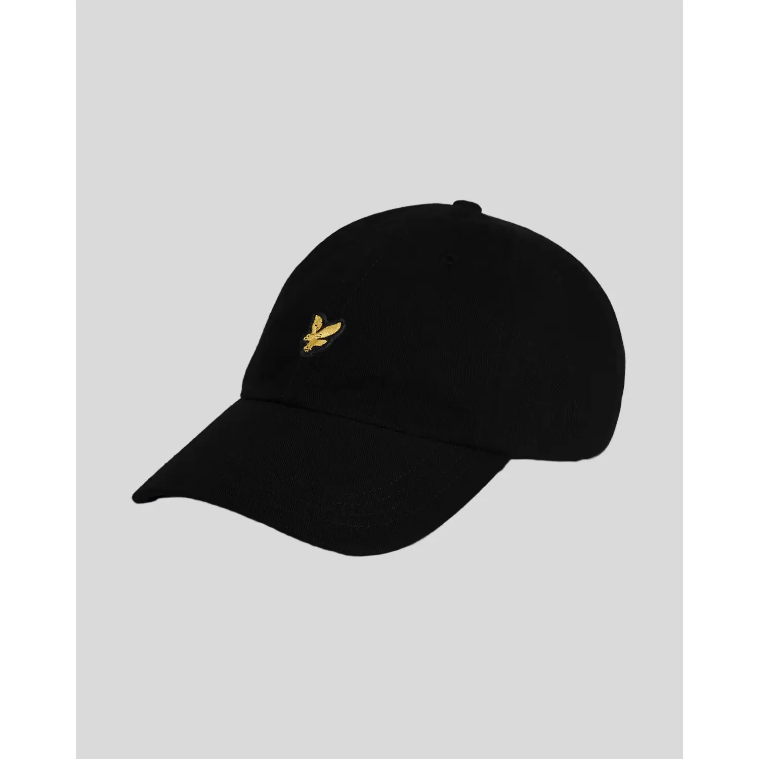 Lyle-and-Scott_miesten-musta-logokuvioitu-lippis