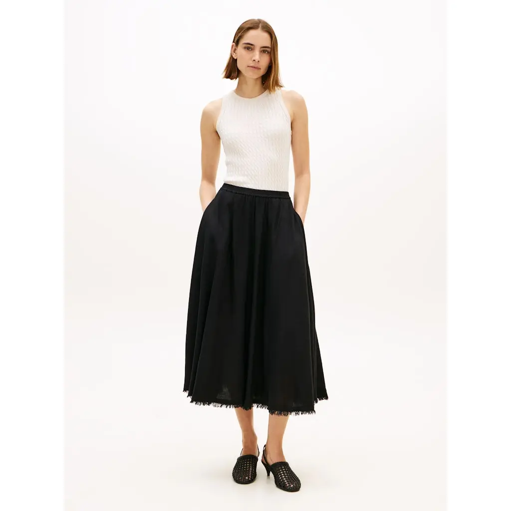 Tommy-Hilfiger_naisten-a-linjainen-pellavahame