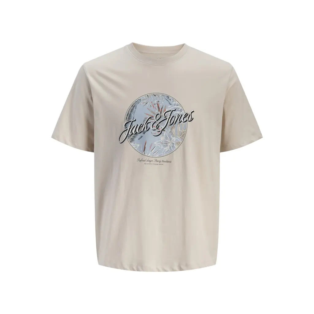 JACKJONES_beige-miesten-logot-paita
