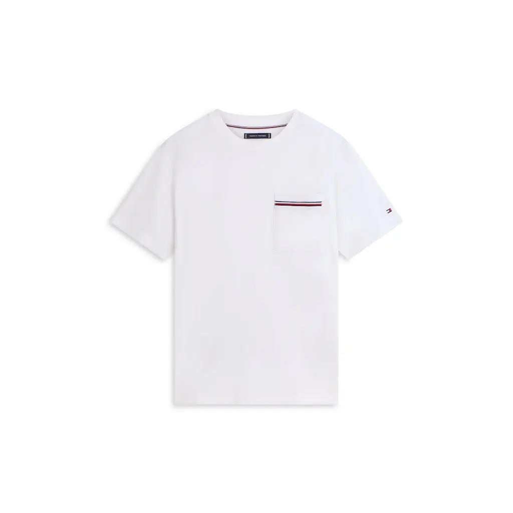 Tommy-Hilfiger_miesten-valkoinen-puuvillat-paita-taskulla