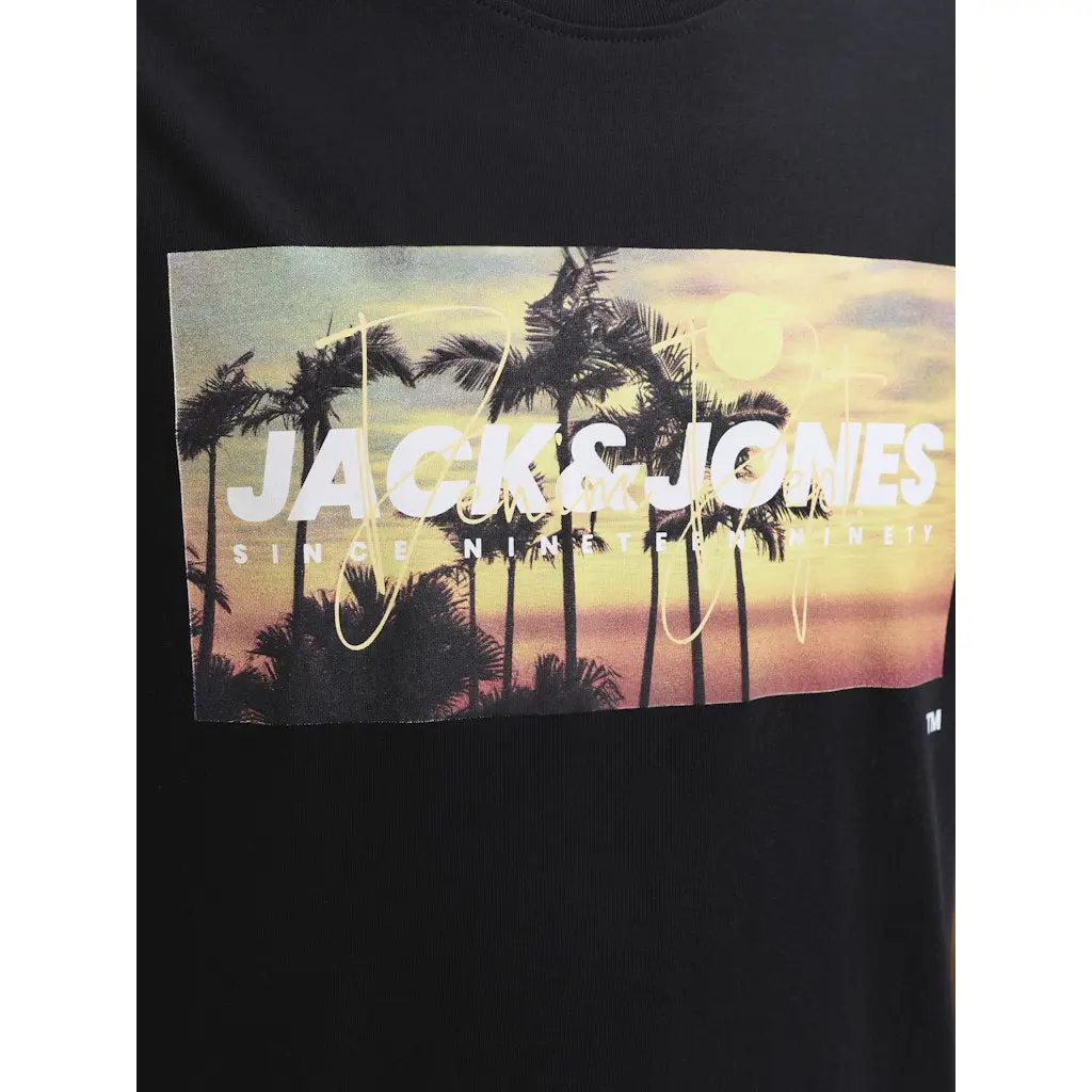 JACKJONES_musta-miesten-logoprintti-t-paita_