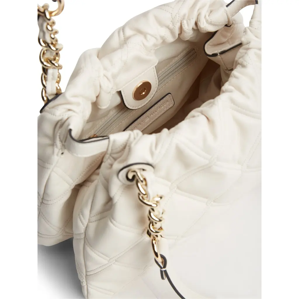 Tommy-Hilfiger-naisten-beige-feminine-mini-tote-laukku