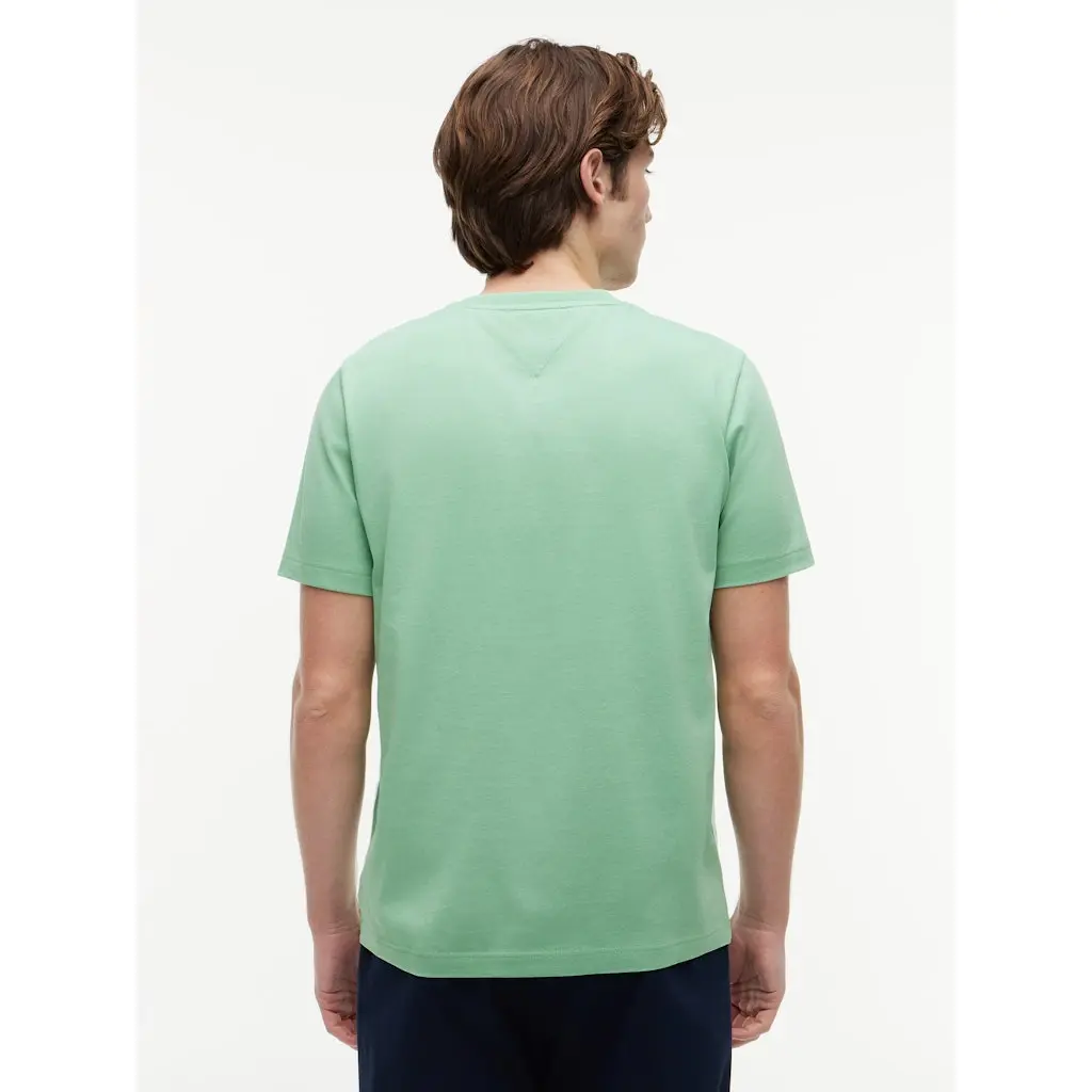 Tommy-Hilfiger_miesten-vihrea-logot-paita