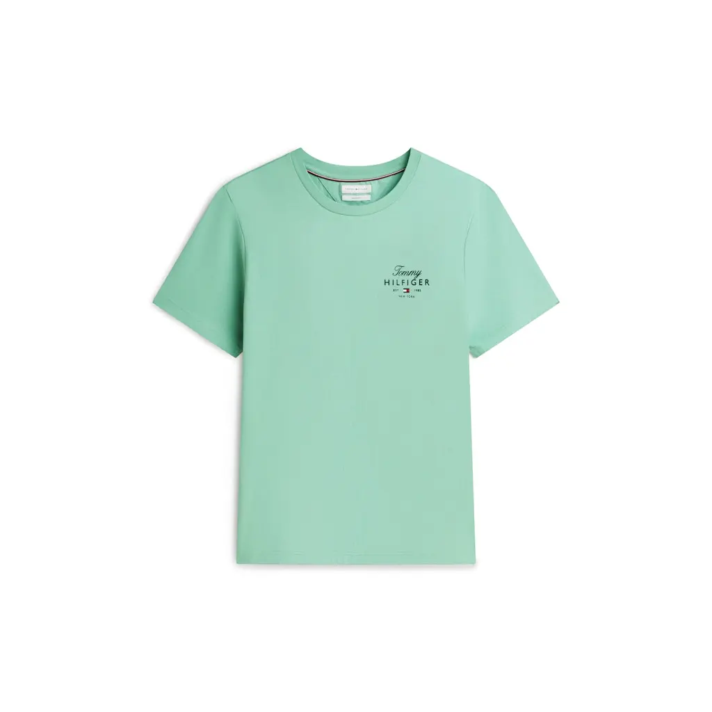Tommy-Hilfiger_miesten-vihrea-logot-paita