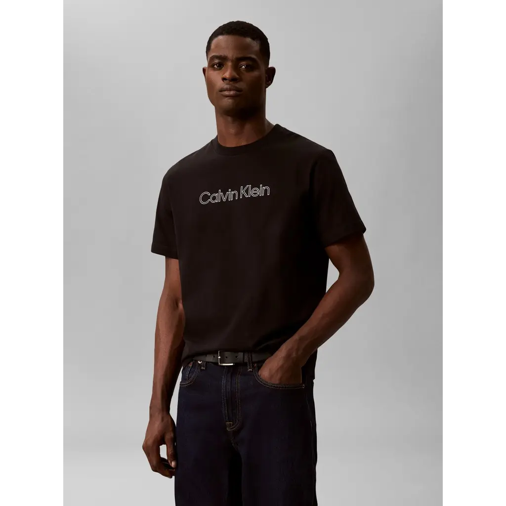 Calvin-Klein-miesten-musta-puuvillainen-logo-t-paita