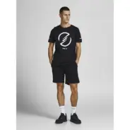 JACKJONES-miesten-mustat-rennot-collegeshortsit-polvimittaisilla-lahkeilla