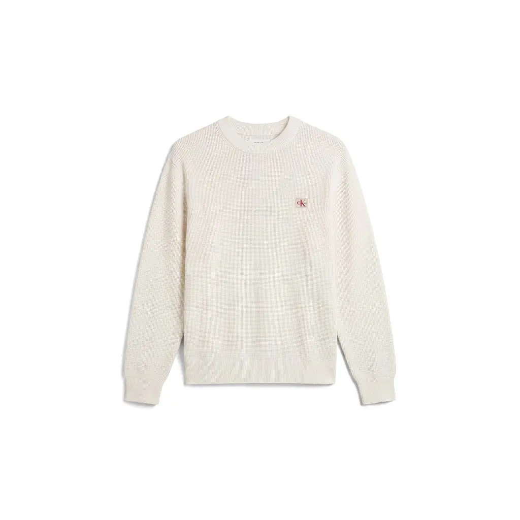 Calvin-Klein-luonnonvalkoinen-miesten-puuvillaneule