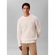 Calvin-Klein-miesten-luonnonvalkoinen-puuvillaneule-logomerkilla