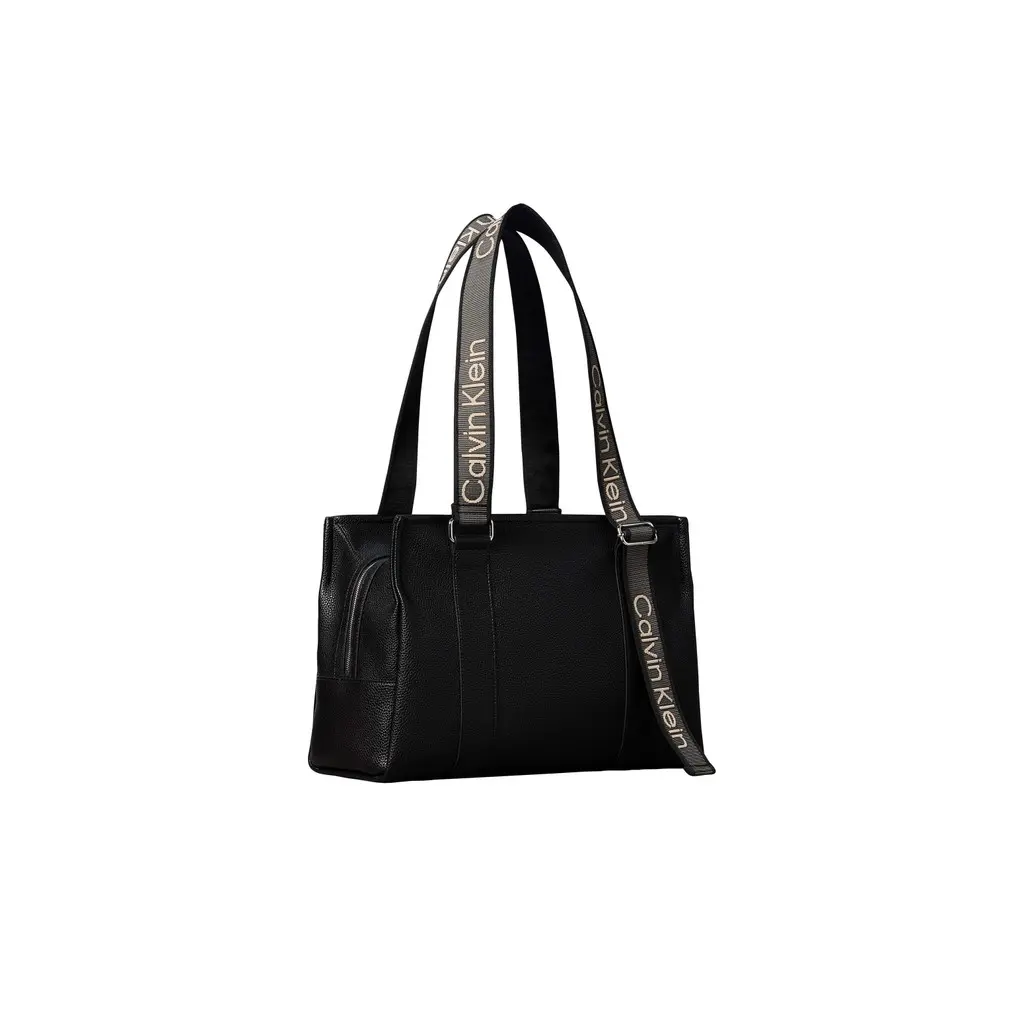 Calvin-Klein_naisten-musta-tote-laukku
