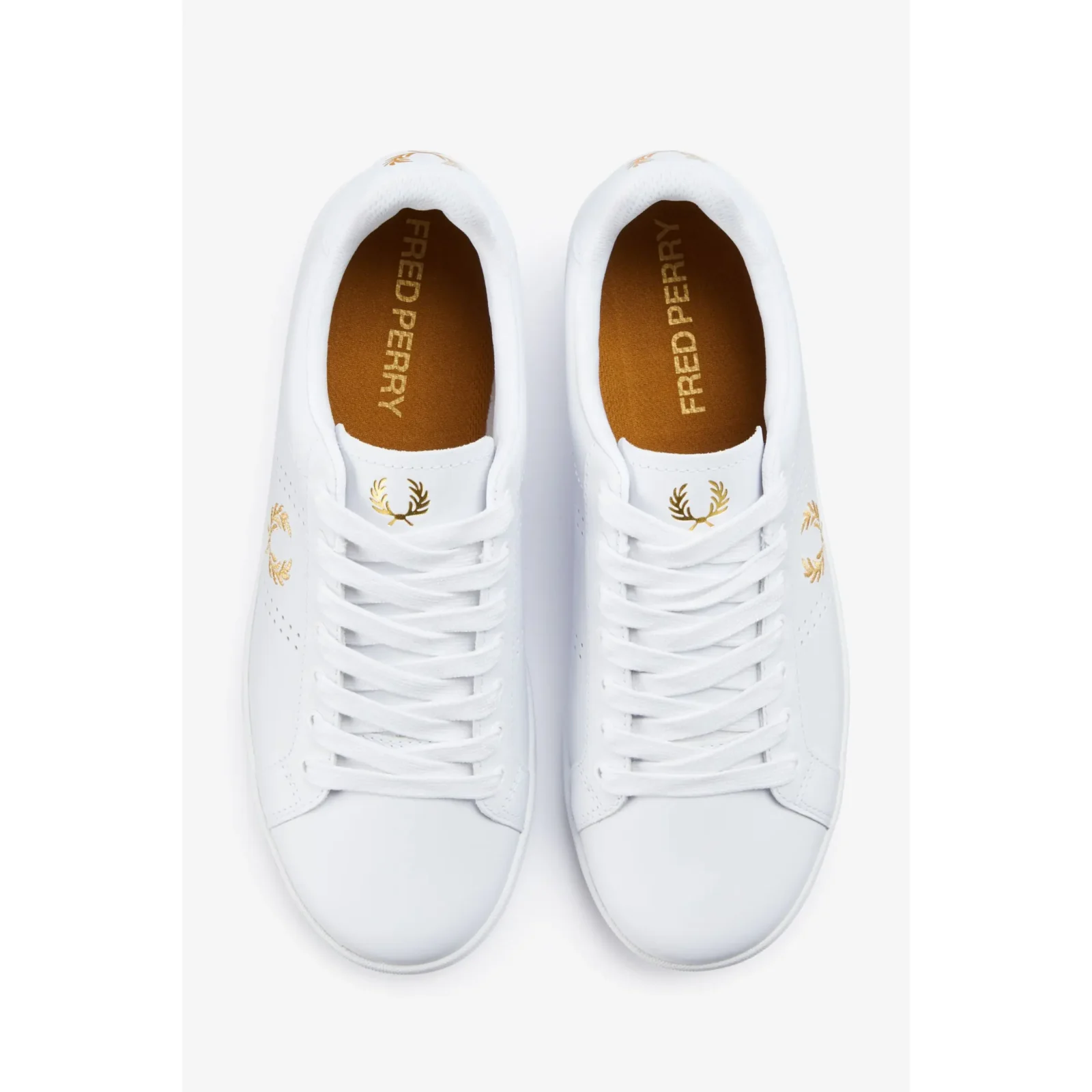 Fred-Perry-miesten-nahkaiset-valkoiset-nauhalliset-tennarit