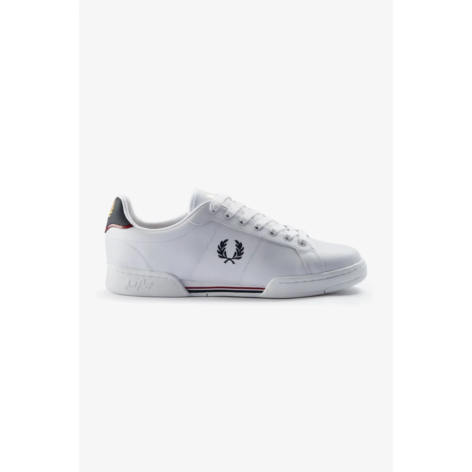 Fred-Perry-miesten-valkoiset-nauhalliset-tennarit
