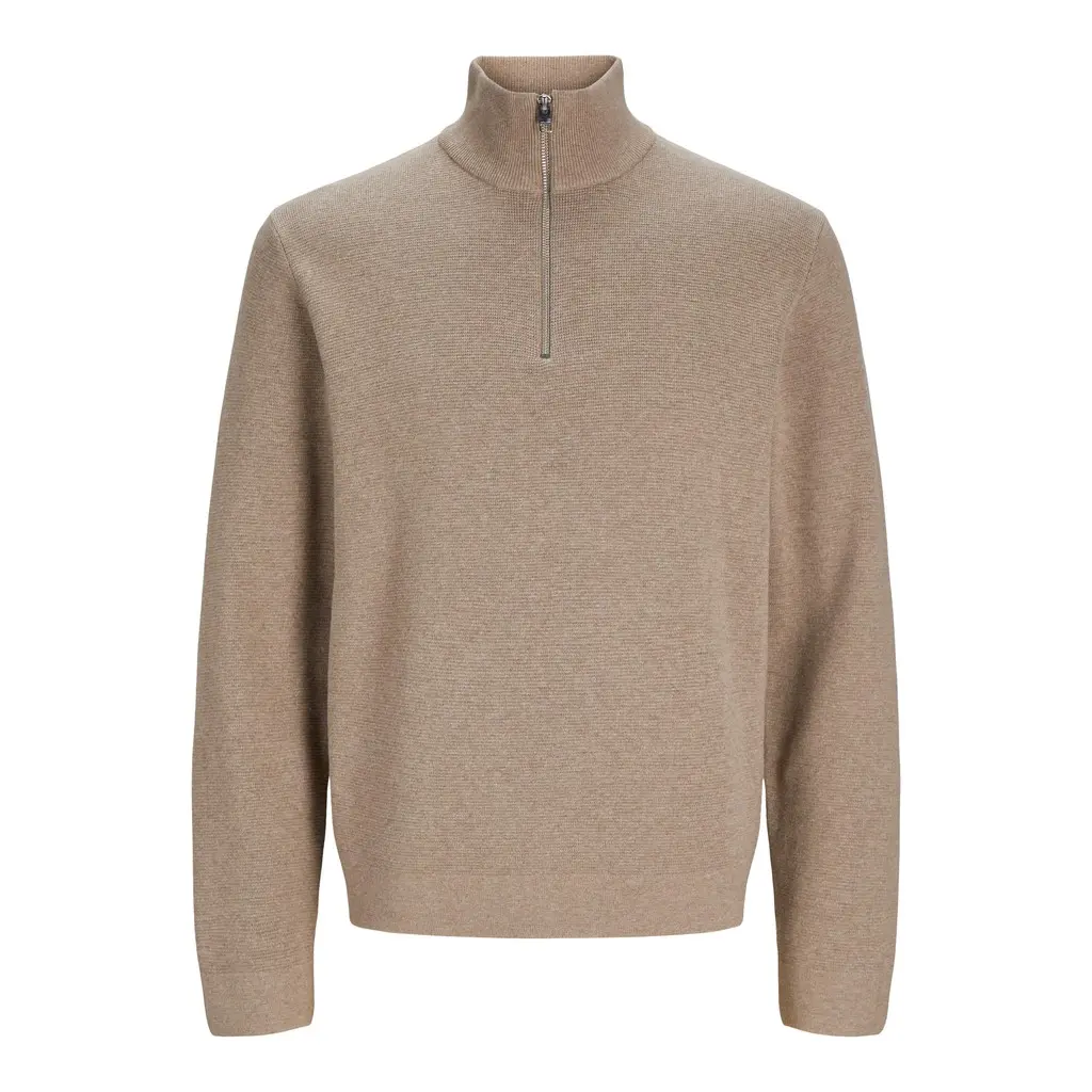JACKJONES-miesten-beige-neulepaita-pystykauluksella-ja-puolivetoketjulla-12259664
