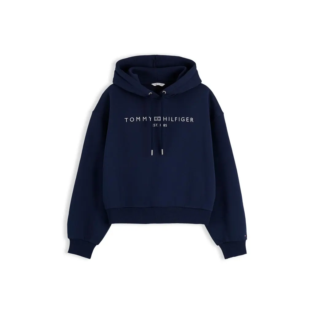 Tommy-Hilfiger_naisten-tummansininen-logohuppari